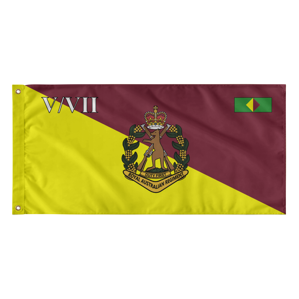5/7 Royal Australian Regiment (RAR) 5th/7th Battalion Flag