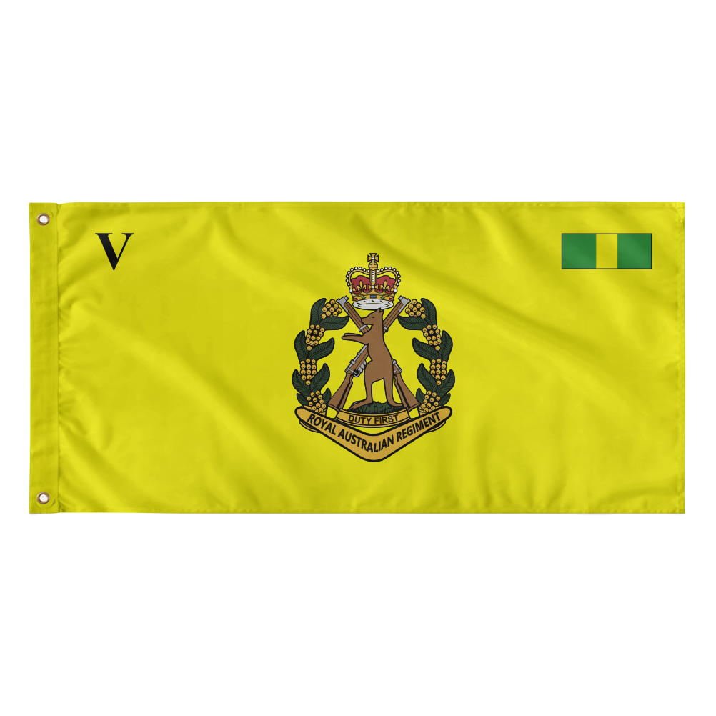 5 Royal Australian Regiment (RAR) 5th Battalion Flag