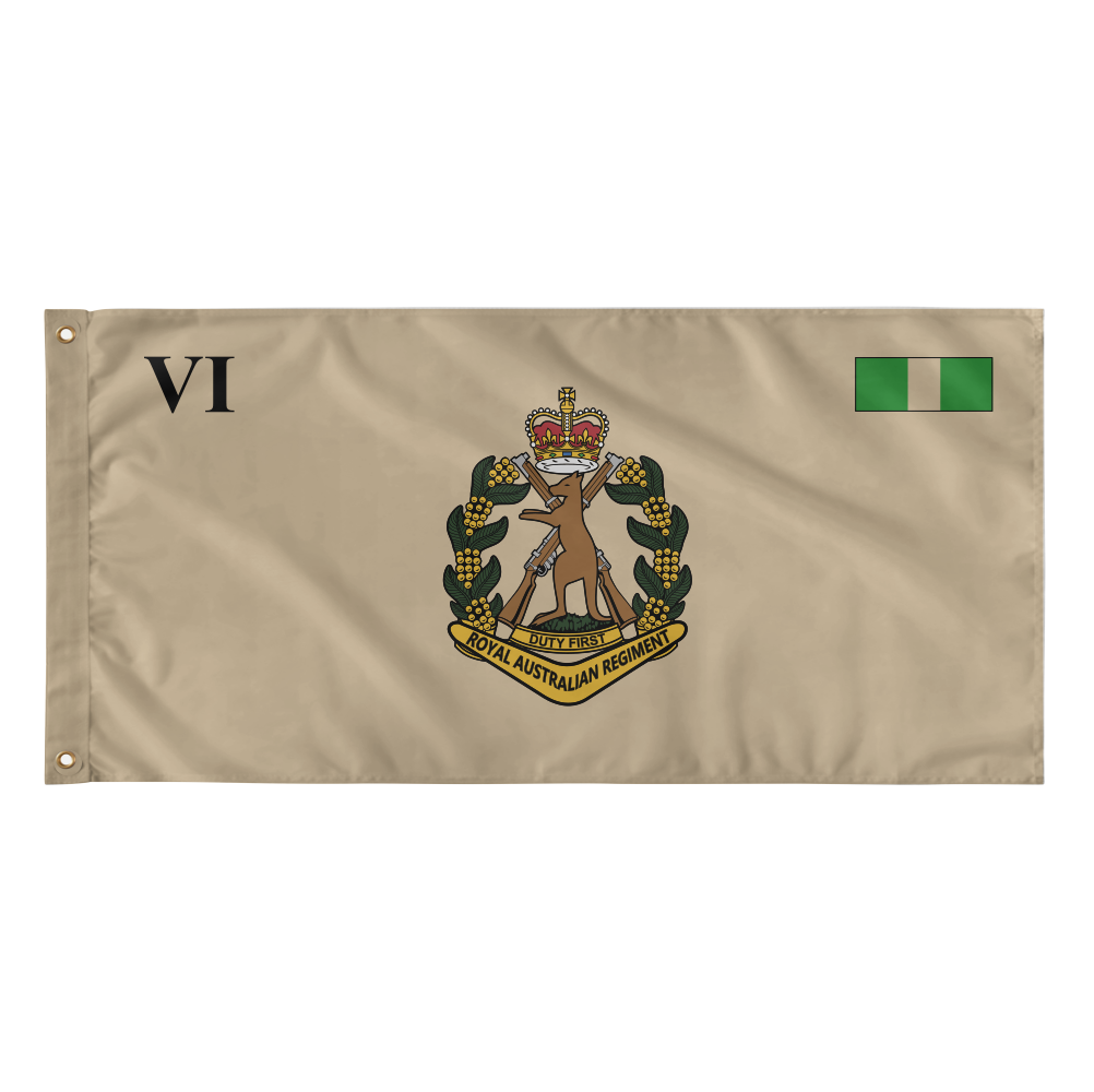 6 Royal Australian Regiment (RAR) 6th Battalion Flag