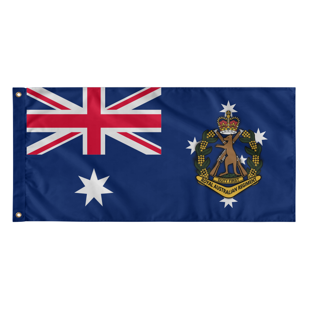 Royal Australian Regiment (RAR) Skippy Badge Flags