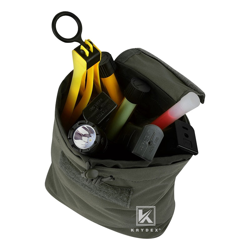 Foldable Roll-up Dump Recover Pouch