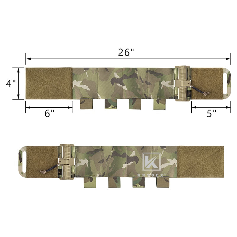 Elastic Cummerbund Quick Release Vest Accessory