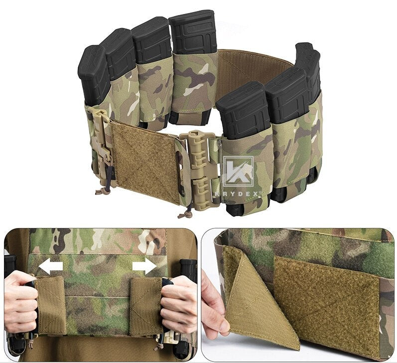 Elastic Cummerbund Quick Release Vest Accessory