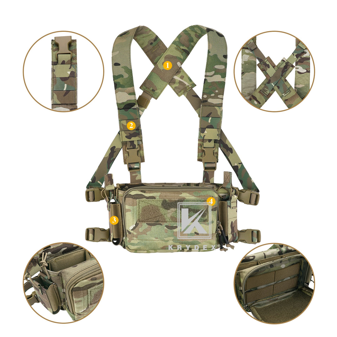 D3CR Chest Rig Plus Flatpack D3 Backpack