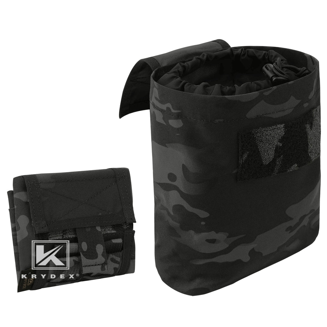 Foldable Roll-up Dump Recover Pouch