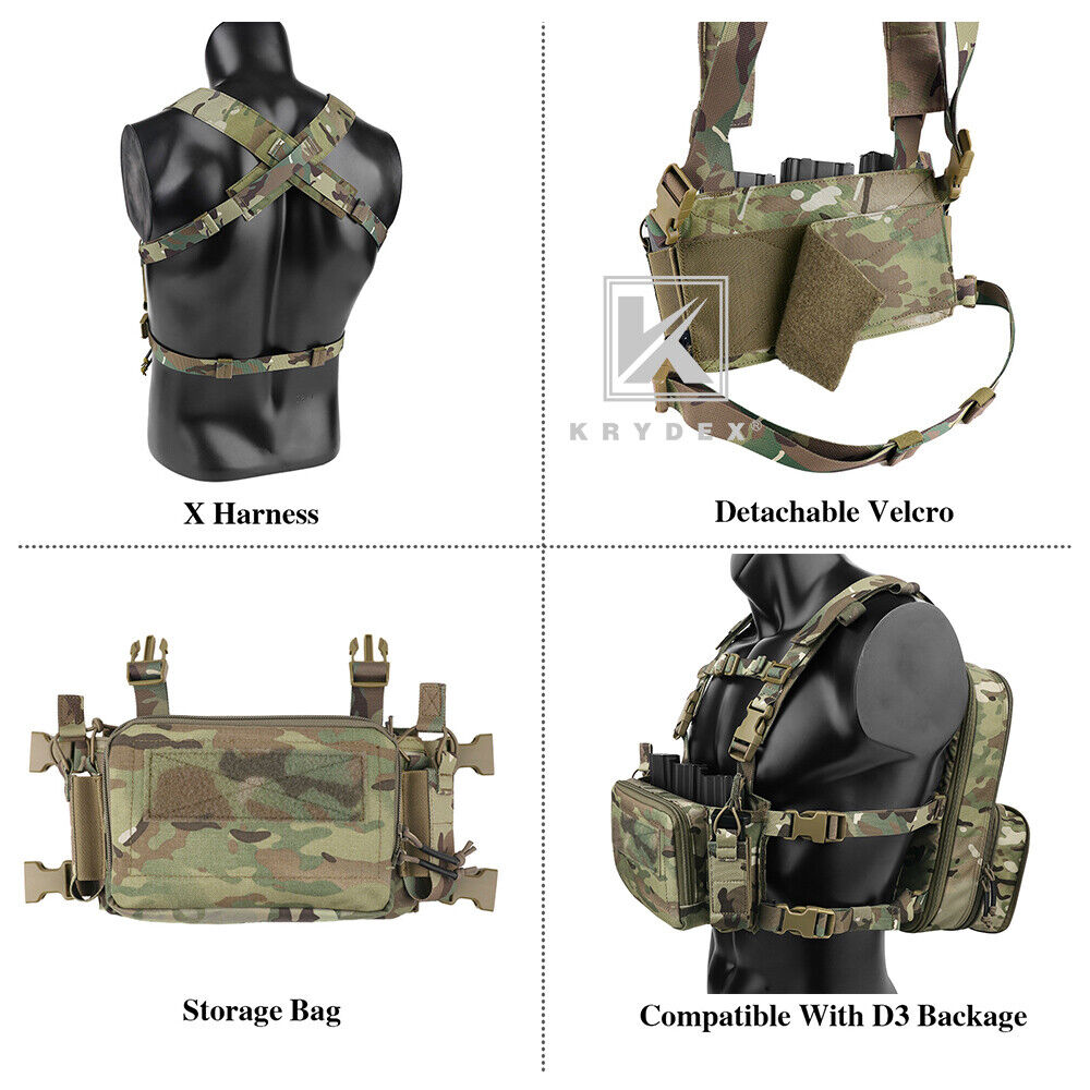 D3CR Chest Rig Plus Flatpack D3 Backpack