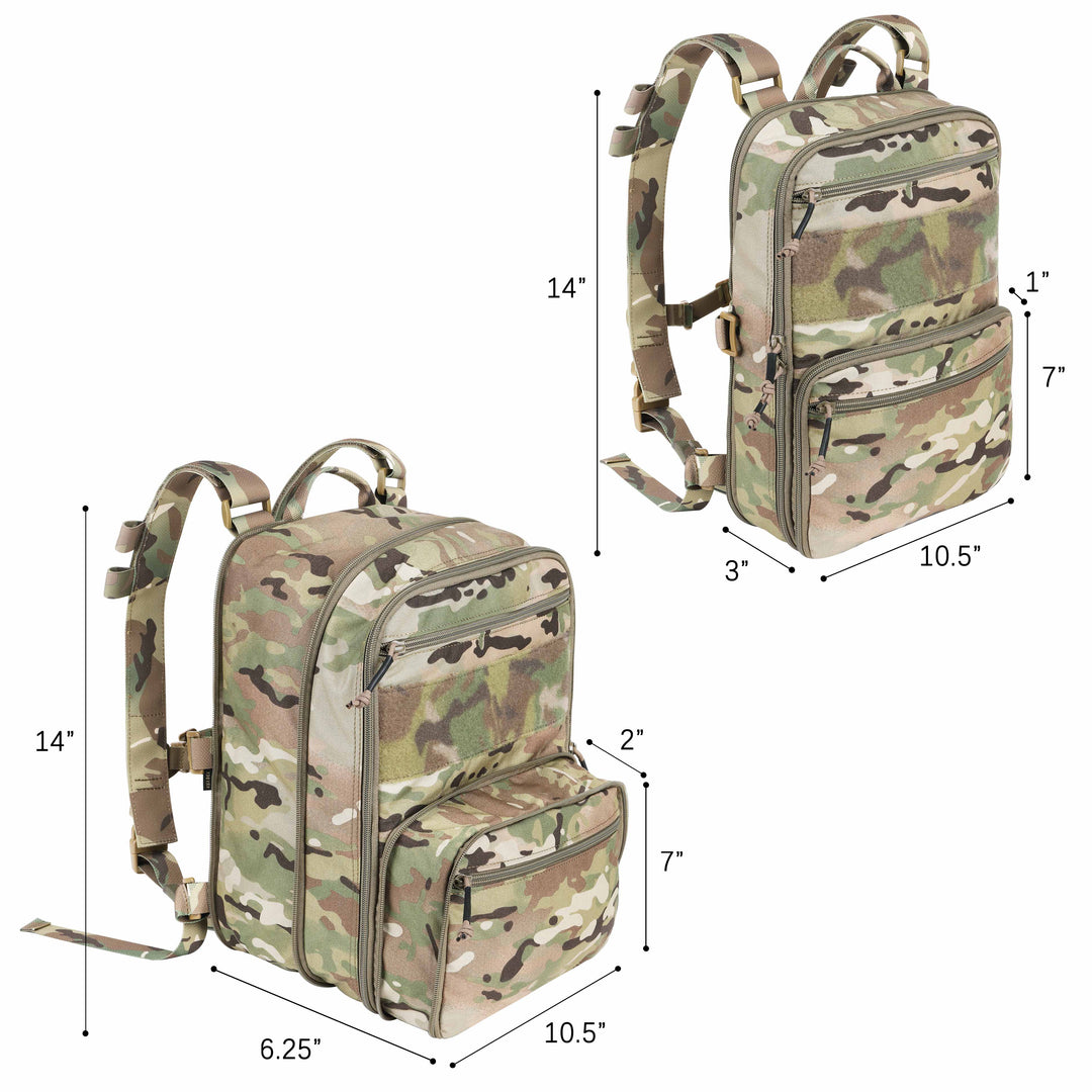 D3CR Chest Rig Plus Flatpack D3 Backpack