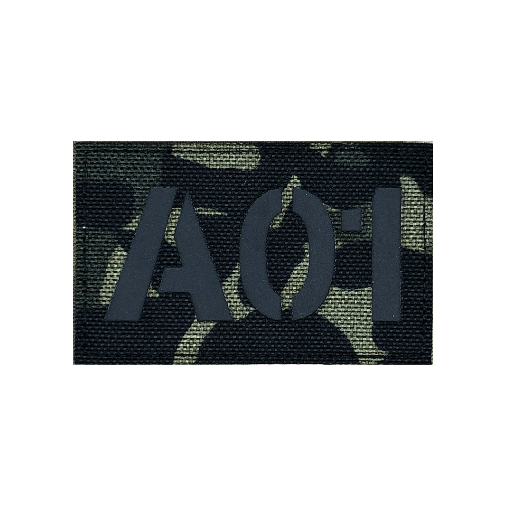 Customised Laser-Cut Call Sign/Info Shoulder Patch - 75x50mm
