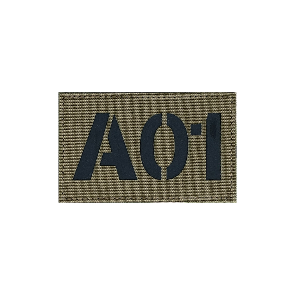 Customised Laser-Cut Call Sign/Info Shoulder Patch - 75x50mm
