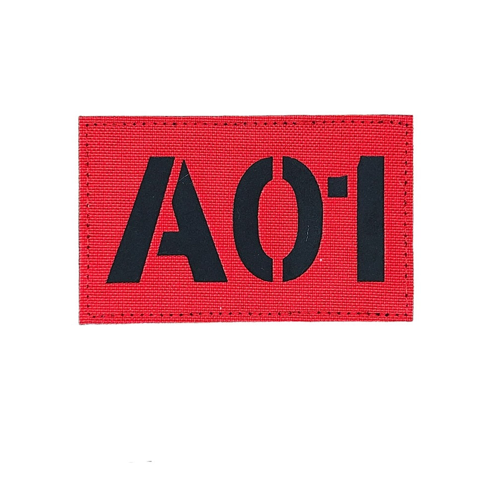 Customised Laser-Cut Call Sign/Info Shoulder Patch - 75x50mm