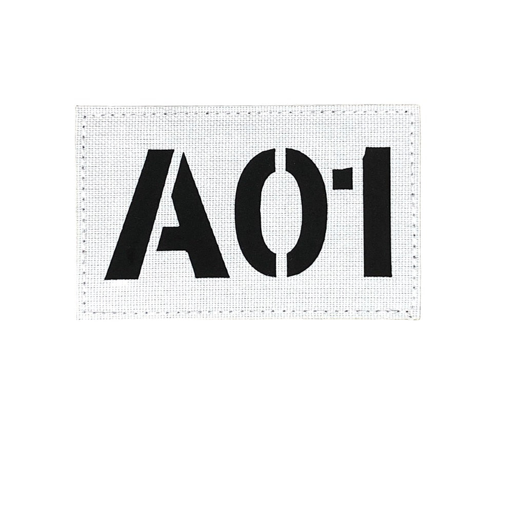 Customised Laser-Cut Call Sign/Info Shoulder Patch - 75x50mm
