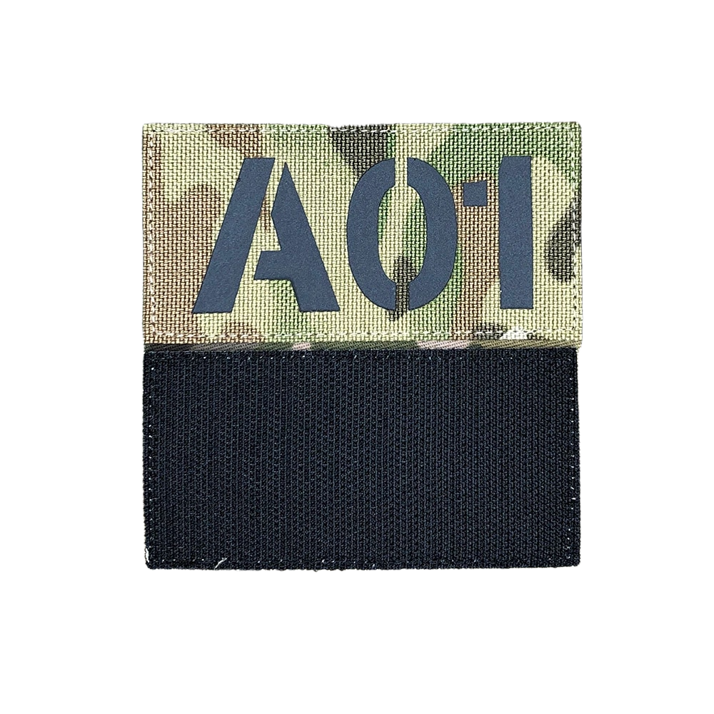 Customised Laser-Cut Call Sign/Info Shoulder Patch - 75x50mm
