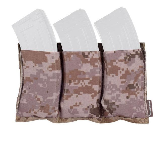 Triple Rapid Reloading Magazine Pouch - Bearded Lion