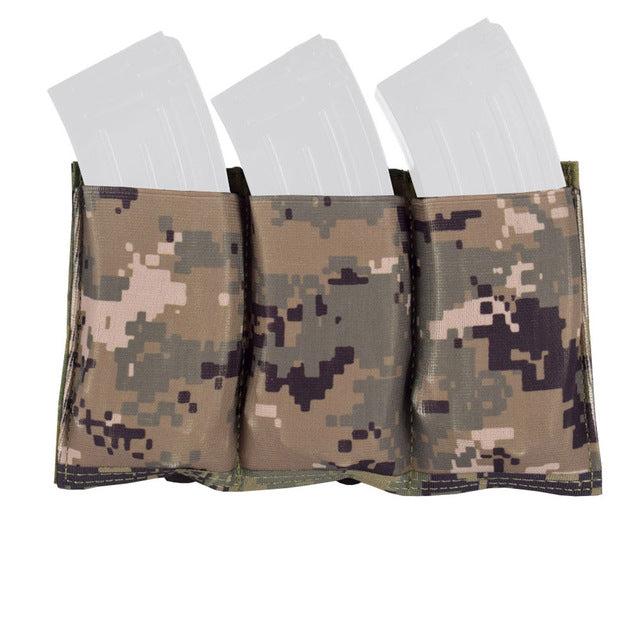 Triple Rapid Reloading Magazine Pouch - Bearded Lion