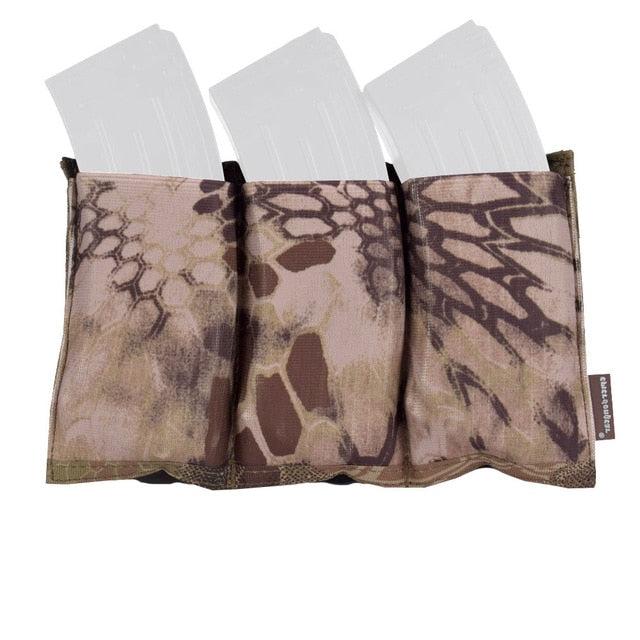 Triple Rapid Reloading Magazine Pouch - Bearded Lion