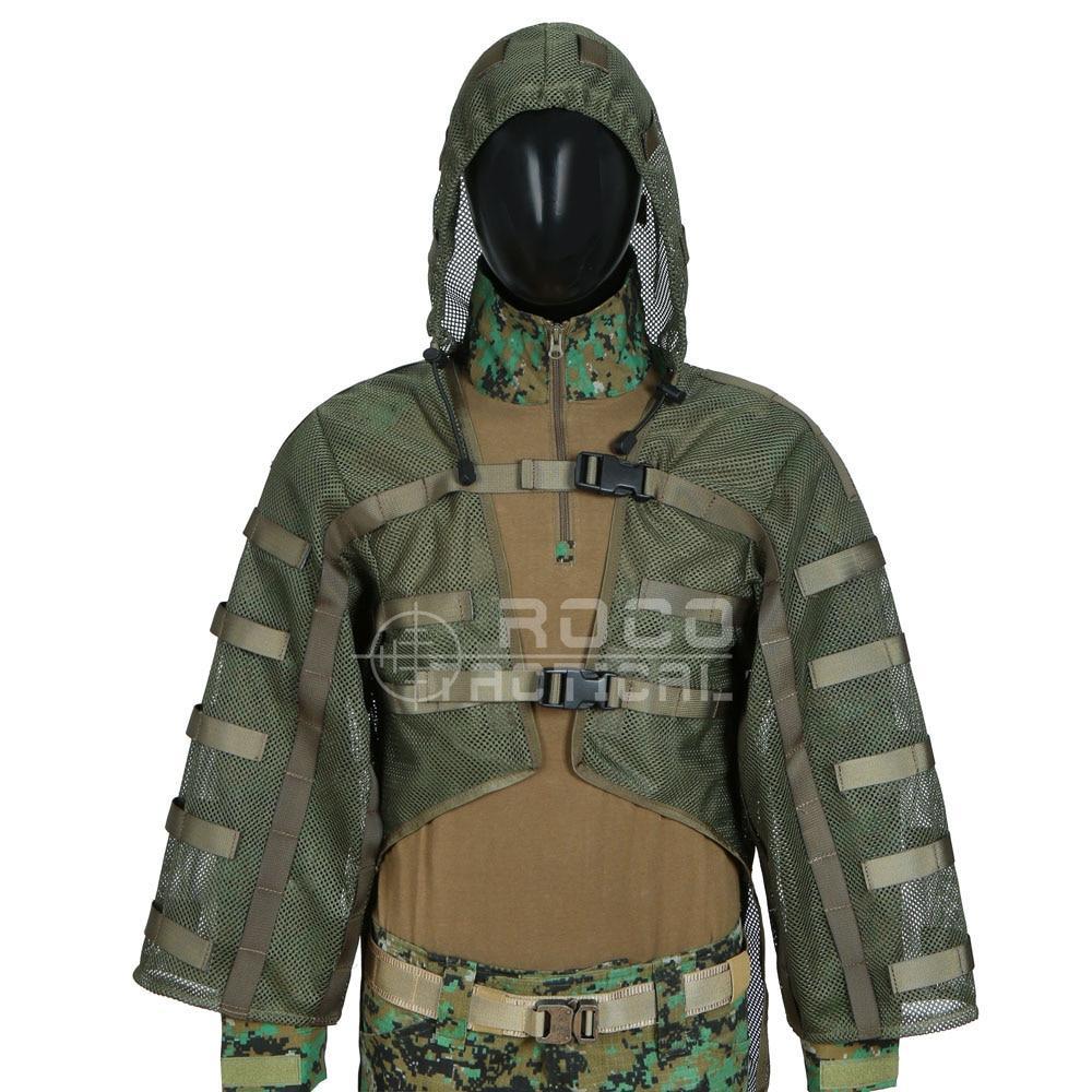 Half Length DIY Ghillie Suit Foundation - Bearded Lion