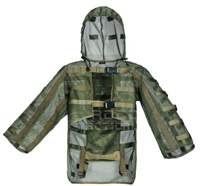 Half Length DIY Ghillie Suit Foundation - Bearded Lion