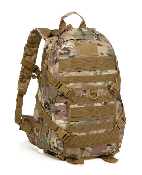 Tactical Military Molle Backpack - Bearded Lion