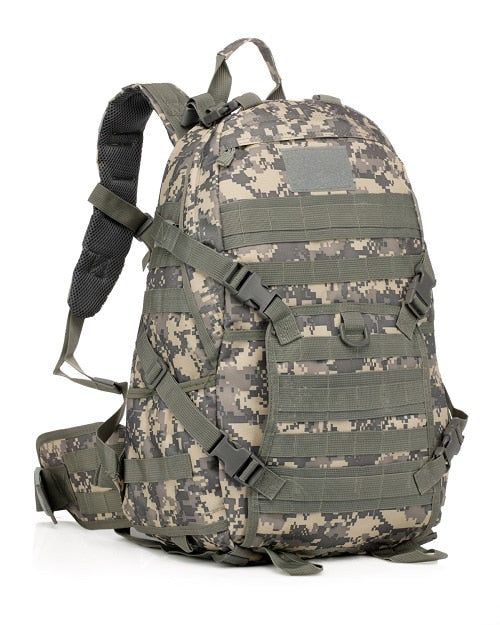 Tactical Military Molle Backpack - Bearded Lion