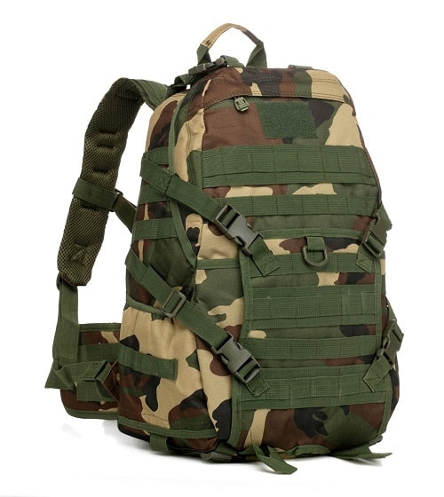 Tactical Military Molle Backpack - Bearded Lion