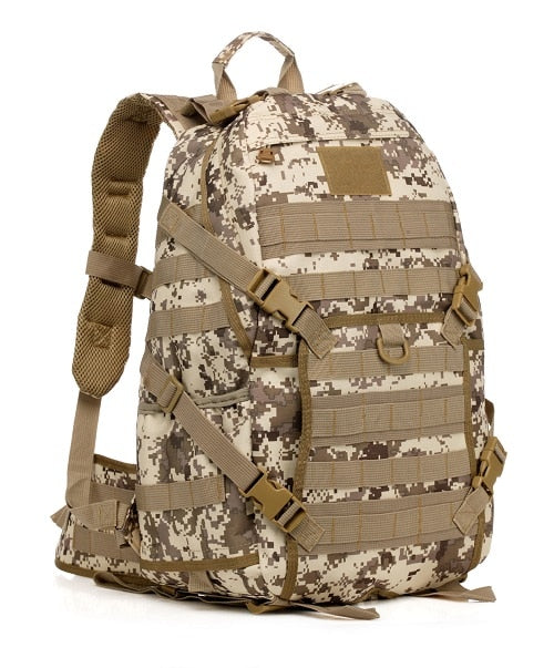 Tactical Military Molle Backpack - Bearded Lion