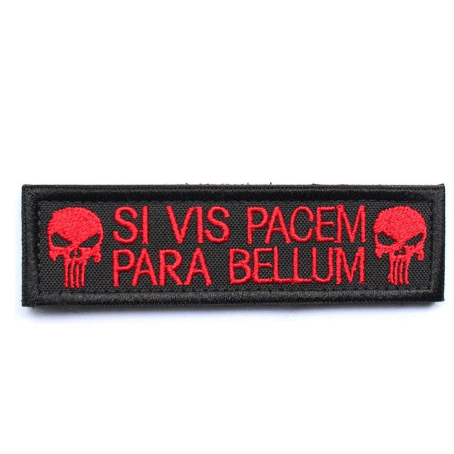 Velcro Patch SI VIS PACEM PARA BELLUM (plastic 3D - Foto 10