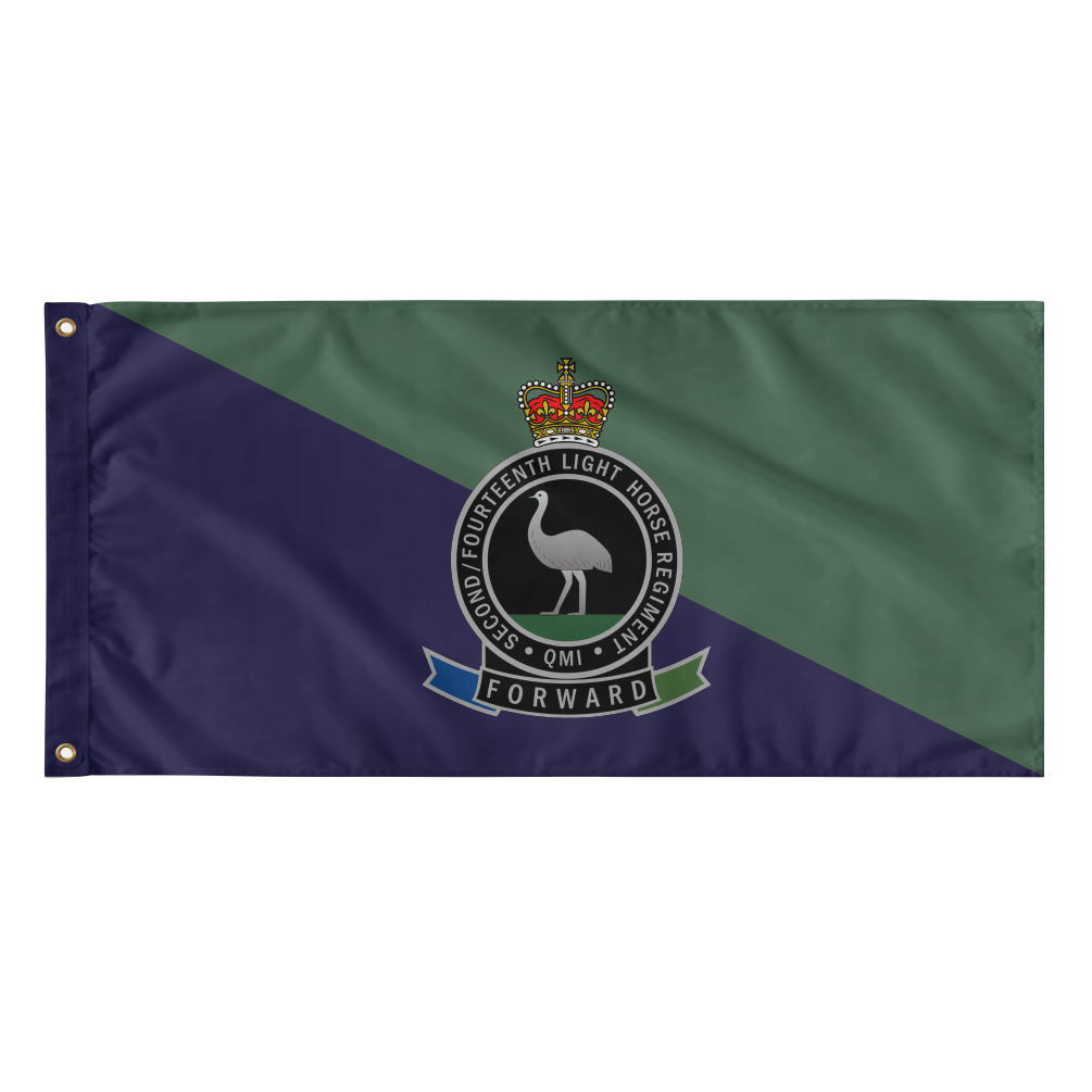 2nd/14th Light Horse Regiment Flag - BL TAC
