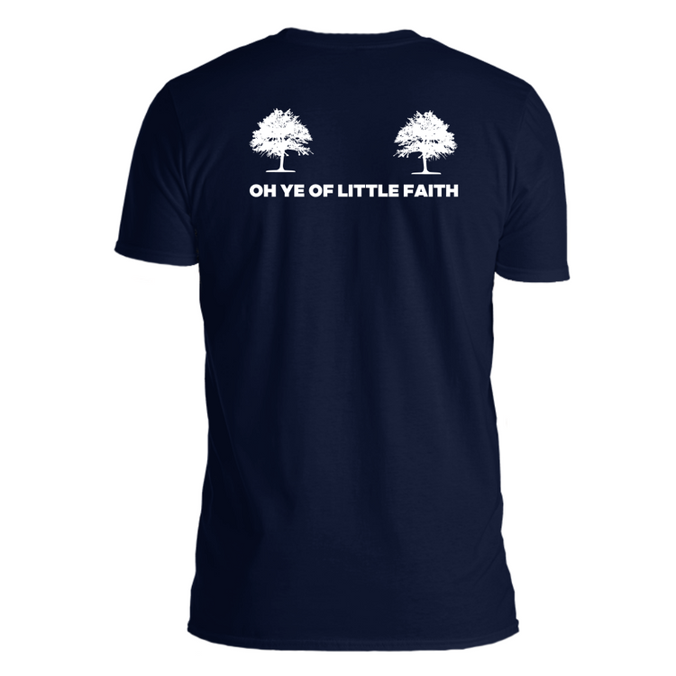 723 SQN T-Shirt OH YE OF LITTLE FAITH - Back Print Only - BL TAC