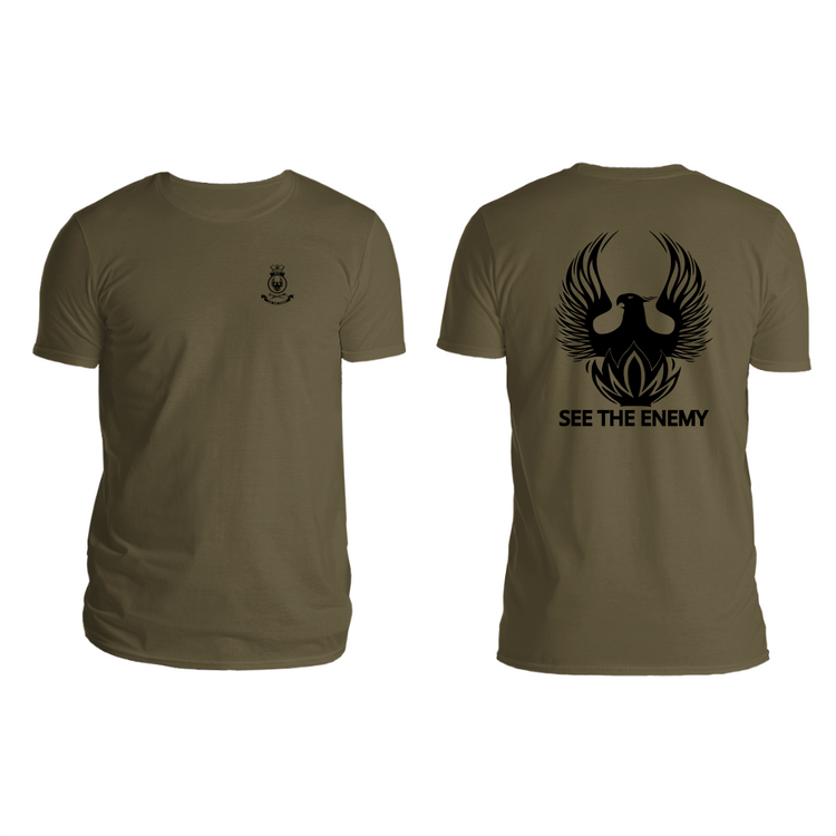 822X SQN Crest Classic T-Shirt - BL TAC