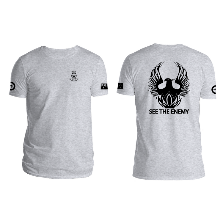 822X SQN Crest Classic T-Shirt - BL TAC