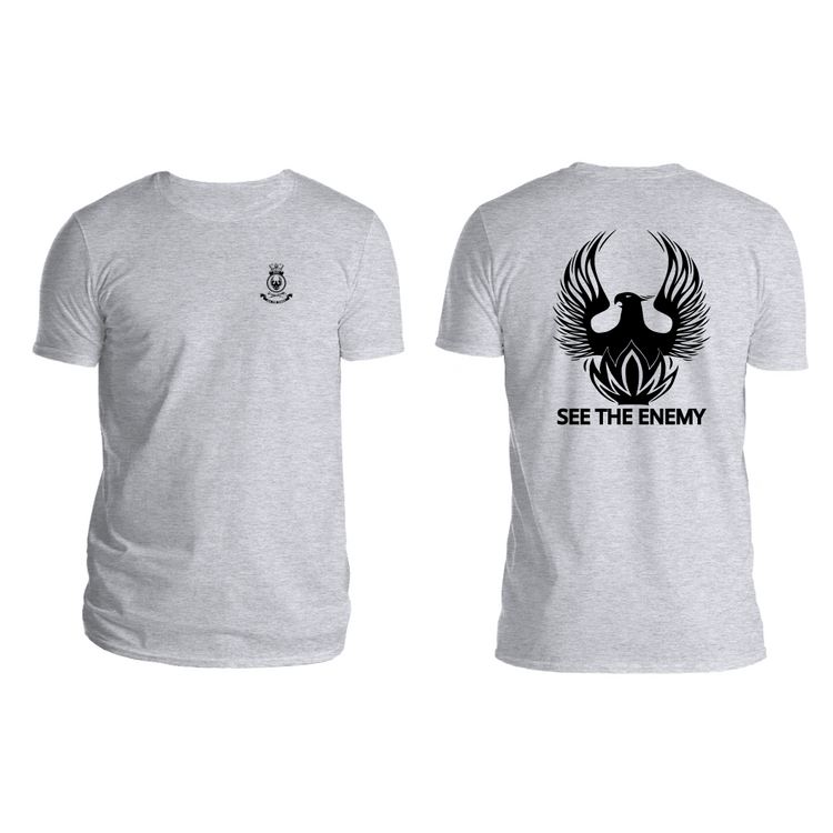 822X SQN Crest Classic T-Shirt - BL TAC