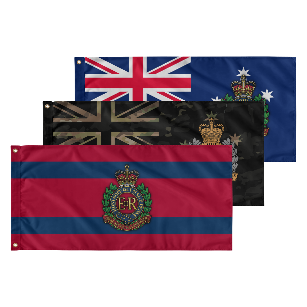 RAE Badge Flags