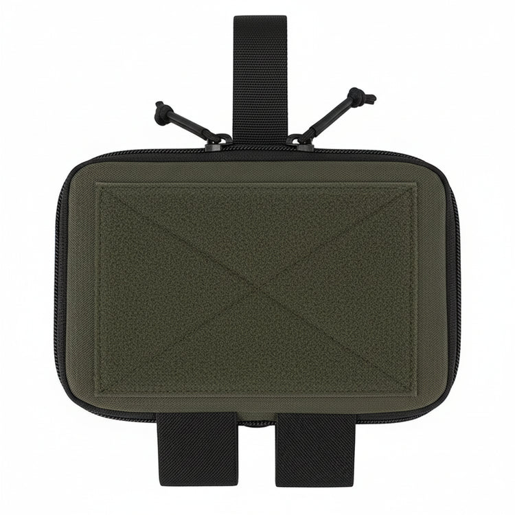 Green tactical pouch with Krydex logo on a white background