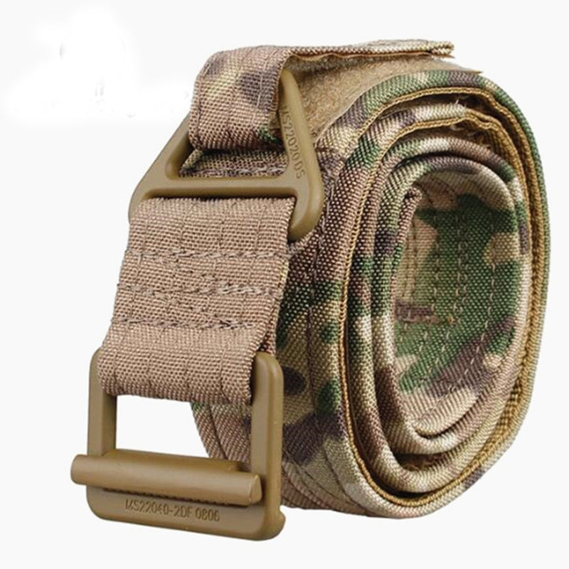 Multicam Quick Release Metal Buckle 2 inch Tactical Belt L / United States