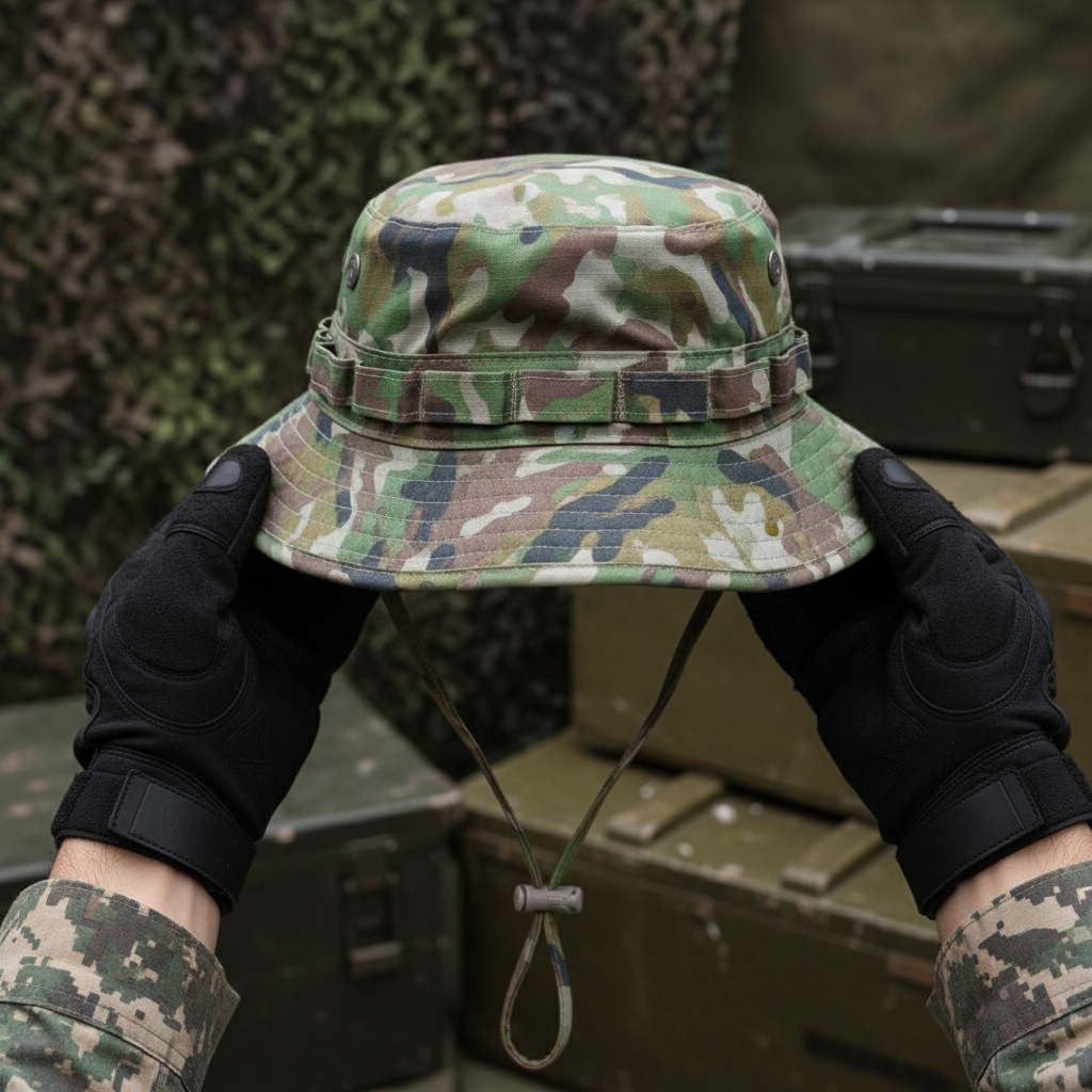 Bucket Hat Bush Hat Australian Multicam Pattern (AMC)