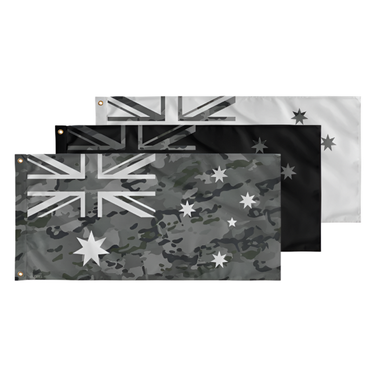 Australian Flag - Navy Camouflage - BL TAC