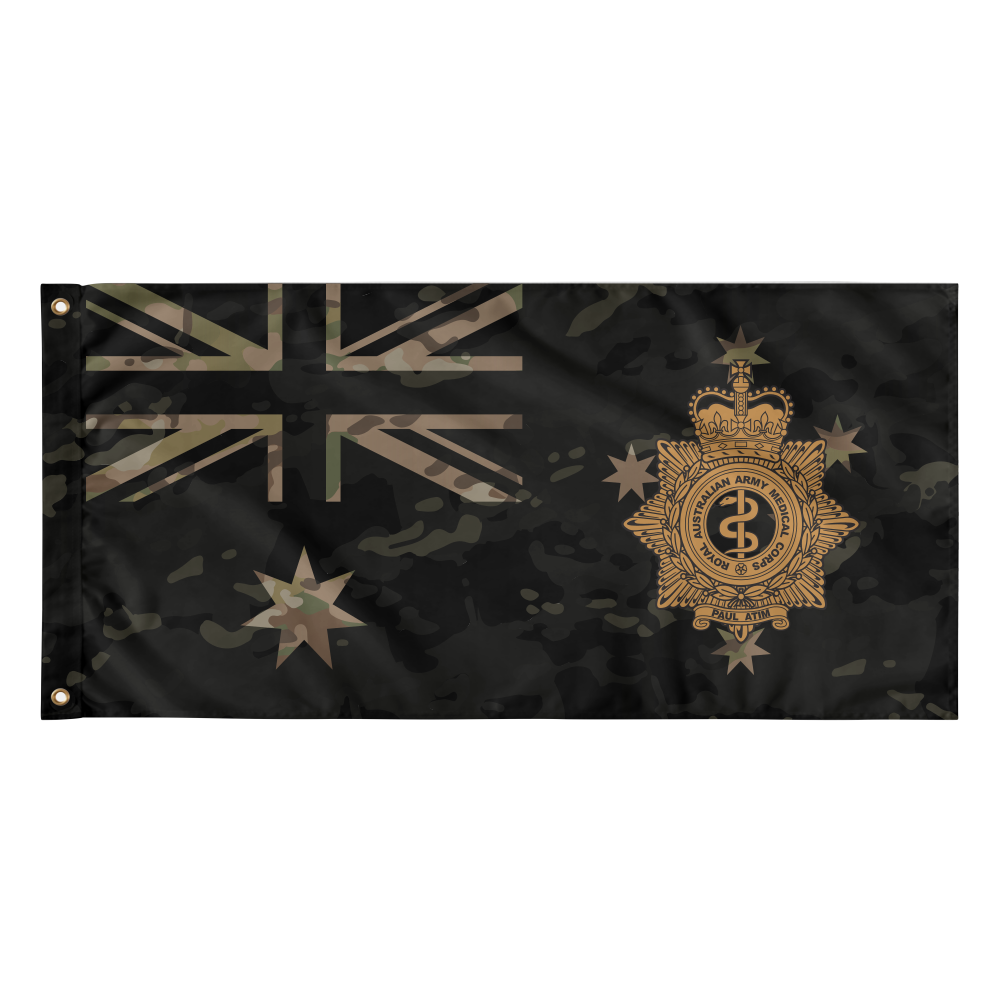 Royal Australian Army Medical Corps (RAAMC) Badge Flags