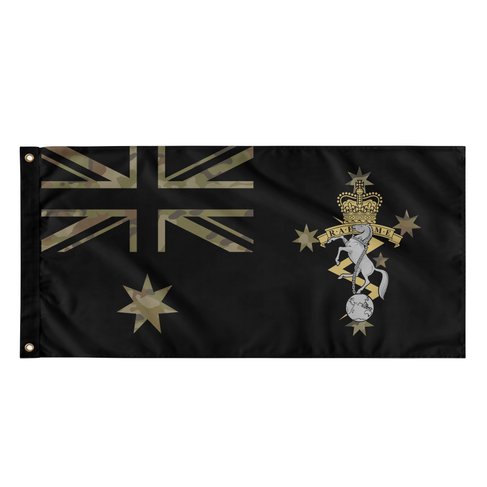 Royal Australian Electrical and Mechanical Engineers (RAEME) Badge Flags