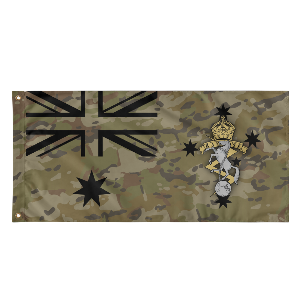 Royal Australian Electrical and Mechanical Engineers (RAEME) Badge Flags