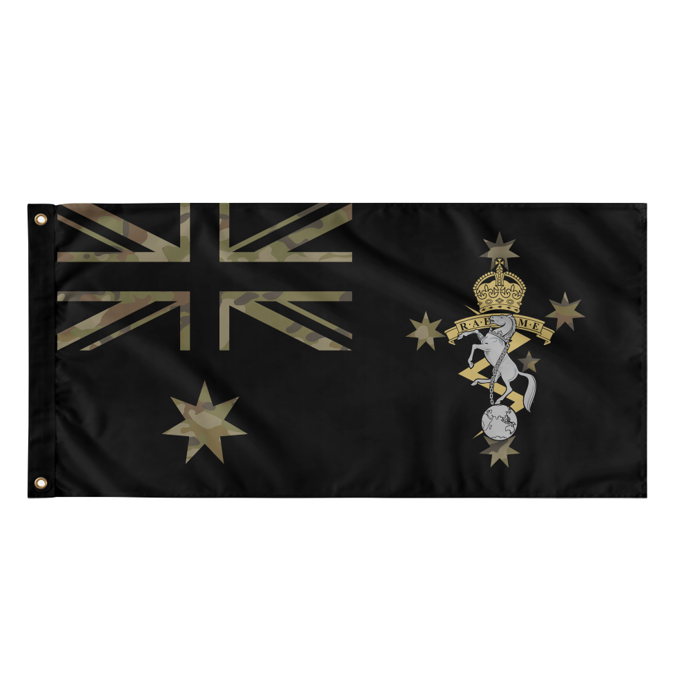 Royal Australian Electrical and Mechanical Engineers (RAEME) Badge Flags