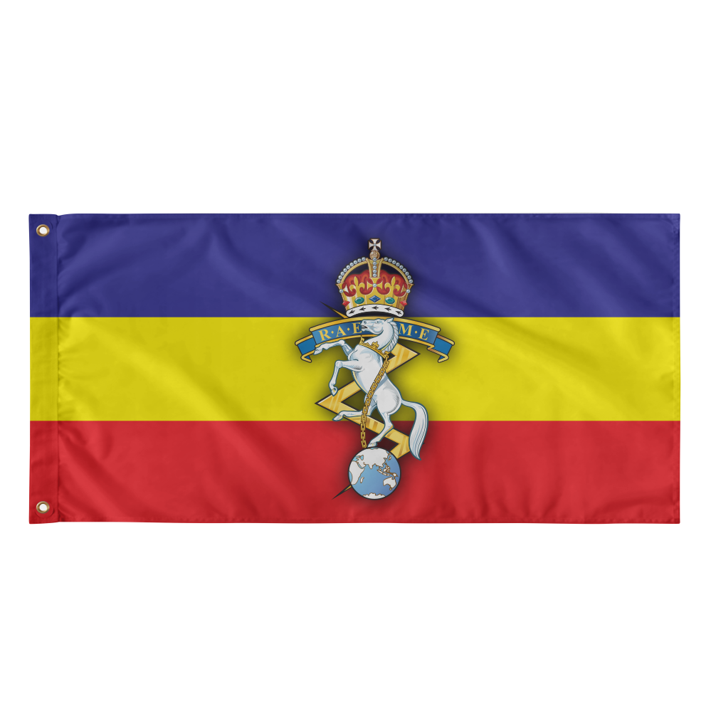 Royal Australian Electrical and Mechanical Engineers (RAEME) Badge Flags