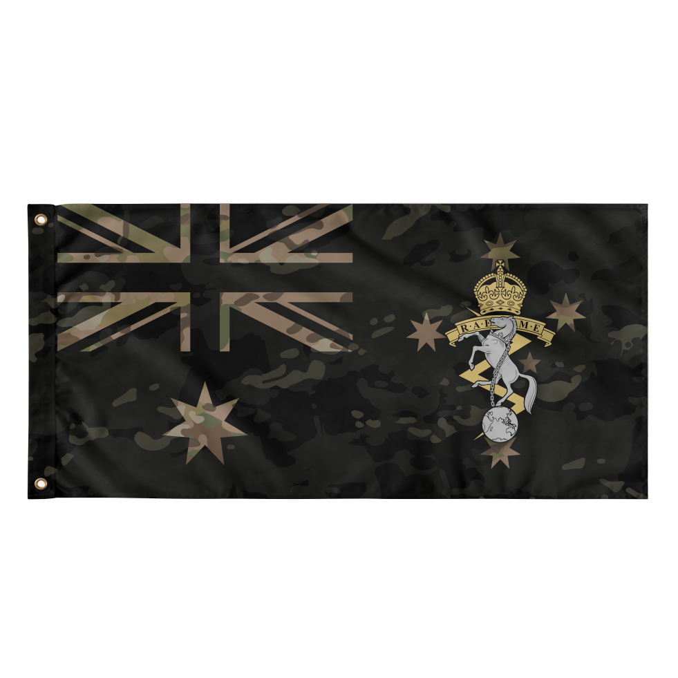 Royal Australian Electrical and Mechanical Engineers (RAEME) Badge Flags