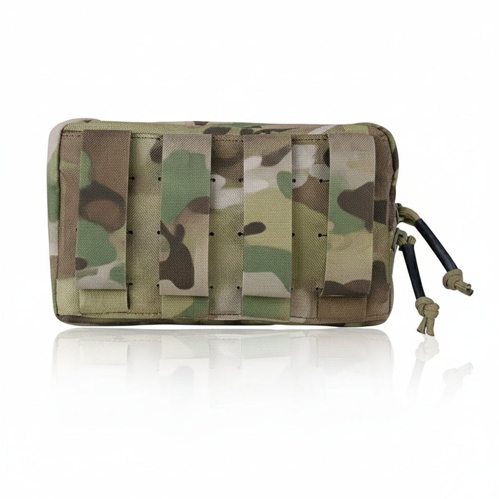 Camouflage pouch with Kryptek branding on a white background