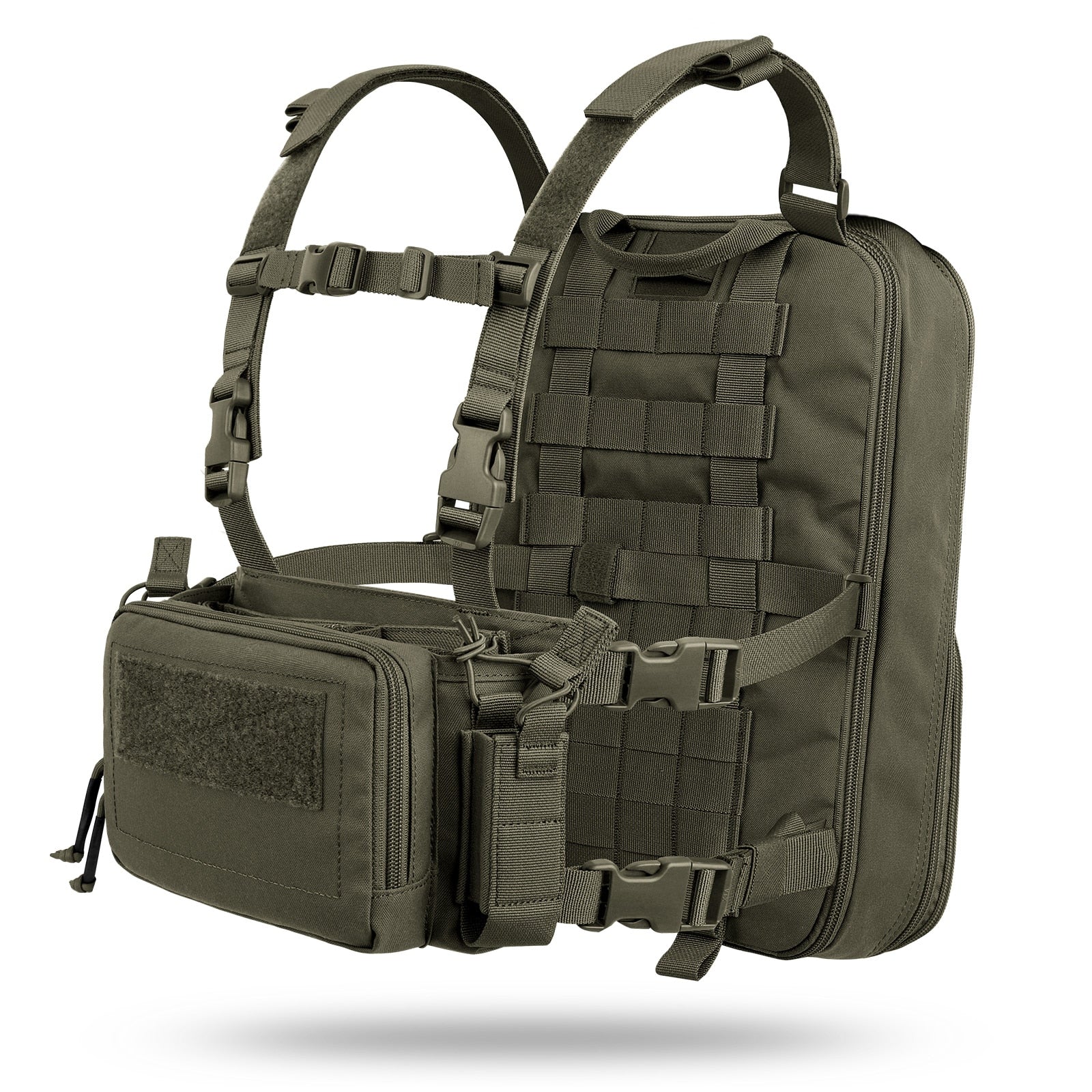 D3CR Chest Rig Plus Flatpack D3 Backpack BL TAC