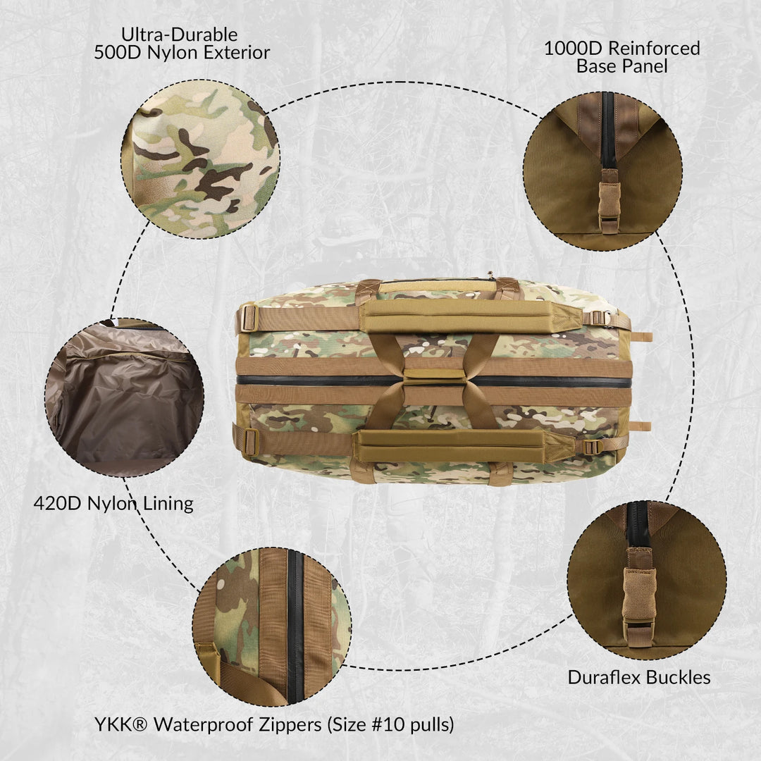Lightweight Foldable Travel Duffle Bag