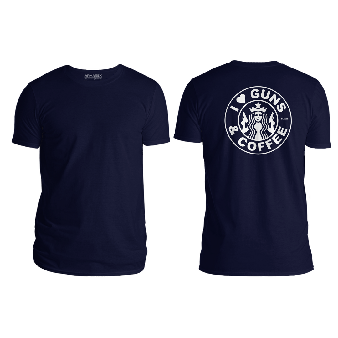 I Love Guns And Coffee Undershirt - BL TAC