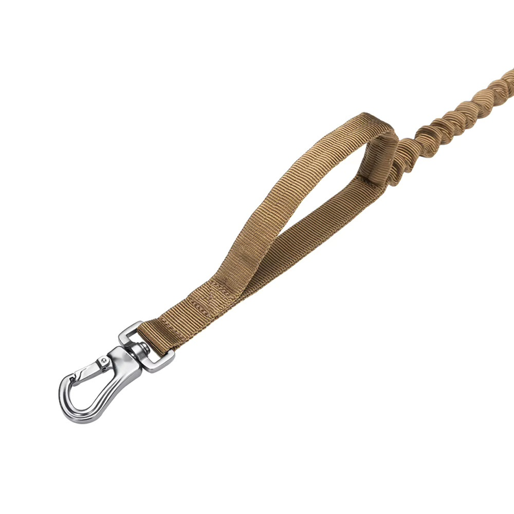 Dog lead traffic handle and swivel clip