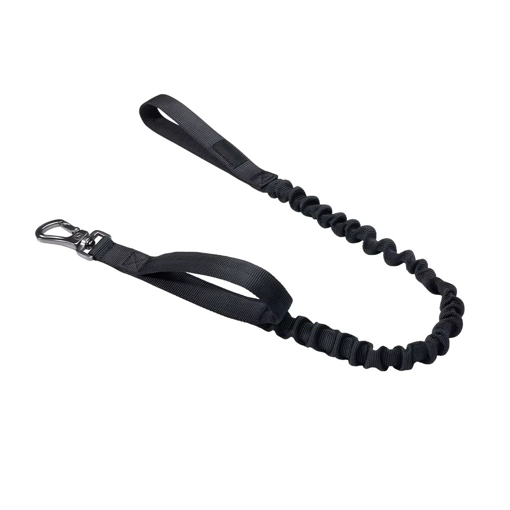 Tactical bungee dog lead in BLK