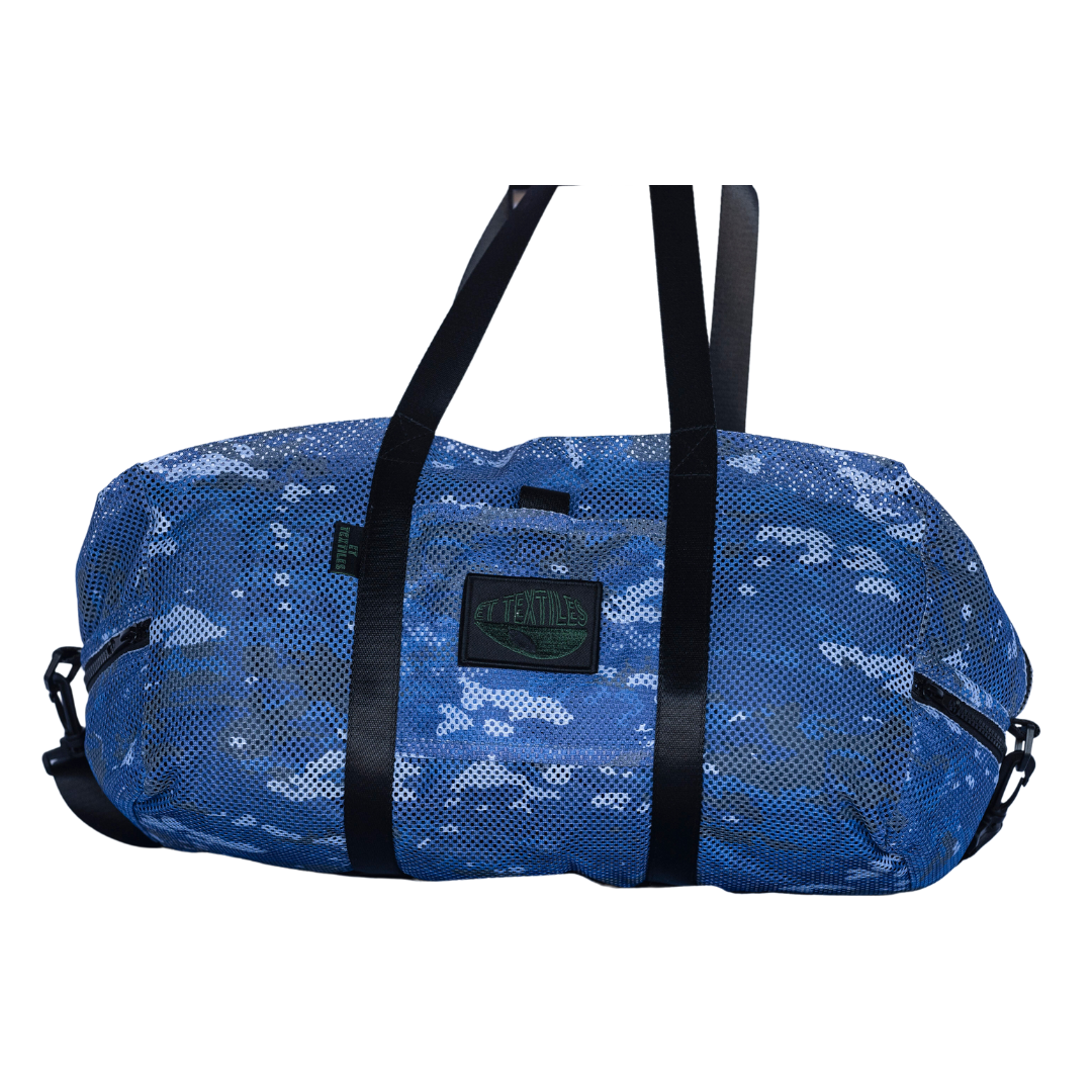 Airforce Blue - Mesh Duffle Bag