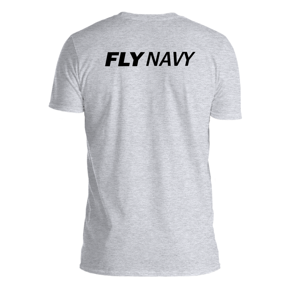 723 SQN T-Shirt FLY NAVY - Back Print Only